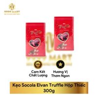 Kẹo Socola Elvan Truffle Hộp Thiếc 300g