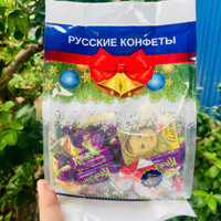 Kẹo Socola Hạnh Nhân Nga Sẵn Các Vị, Bánh Xốp Bò Socola Ronni