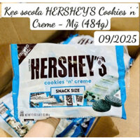 Kẹo socola HERSHEY'S Cookies 'n' Creme gói 484gr