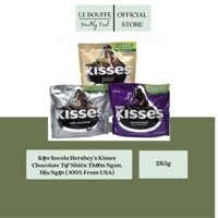 Kẹo Socola Hershey's Kisses Chocolate Tự Nhiên Thơm Ngon, Dịu Ngọt ( 100% From USA)