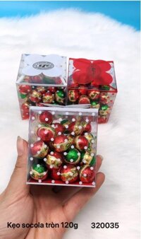 Kẹo socola Jinny (Red green tripes) mix 100g ( 6 hộp/lốc, 6 lốc / thùng )