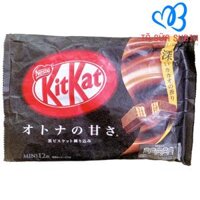 Kẹo Socola KitKat Mỹ (12 Thanh) Vị Socola Đen