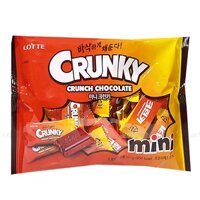 Kẹo Socola Lotte Crunch Mini 171g