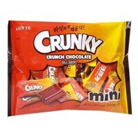 Kẹo Socola Lotte Crunch Mini 171g