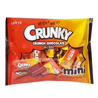 Kẹo Socola Lotte Crunch Mini 171g