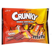 Kẹo Socola Lotte Crunch Mini 171g
