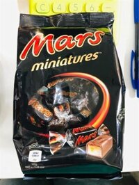 KẸO SOCOLA MARS MINIATURES 150G ĐỨC