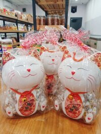 Kẹo socola mèo Thần Tài lớn