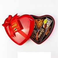 Kẹo Socola Milk Meiji hộp trái tim 82g