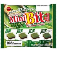 Kẹo Socola Mini Bit vị trà xanh Uji Matcha Bourbon