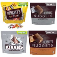 Kẹo socola Mỹ Hershey's Miniatures,Chocolate,Toffee&Almonds