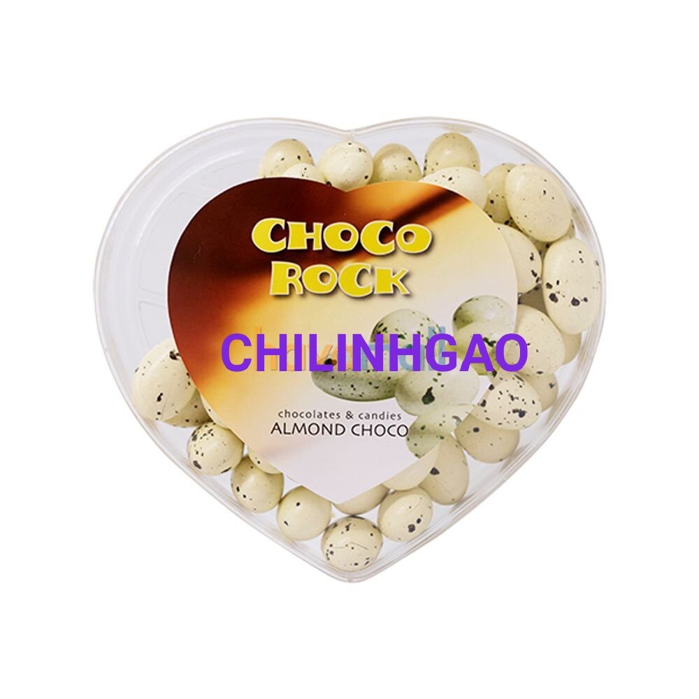Kẹo socola nhân hạnh nhân Choco Rock hộp 250g