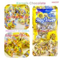 Kẹo socola nhân hạt hướng dương Sunflower nhập khẩu Hàn Quốc bịch 280g - Bánh kẹo nhập mẫu 2024