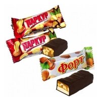 Kẹo socola nhân lạc Parkour mini xách tay từ Nga