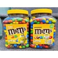 Kẹo Socola Peanut M&M bọc đậu phộng - Hộp 1757,7g (hàng Mỹ) date 7.2025