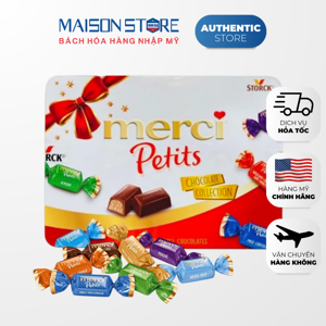 Kẹo Socola Storck Merci Petits hộp sắt 375g