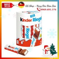 Kẹo Socola Sữa Ferrero Kinder Riegel 378g - hộp 18 thanh ngon tuyệt