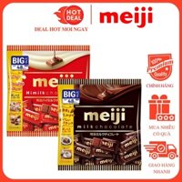 Kẹo Socola Sữa Himilk Meiji Đủ Vị Gói 268G - Chính Hãng Nhập Khẩu Nhật Bản
