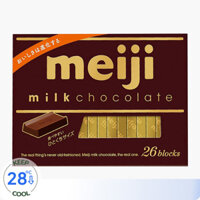 Kẹo socola sữa milk chocolate Meiji 120g (26 cái) - Hachi Hachi Japan Shop
