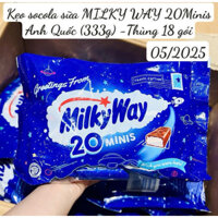 Kẹo socola sữa Milky Way Anh Quốc 20 minis 333gr