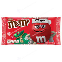 Kẹo Socola Sữa M&M'S Holiday Milk Chocolate Christmas Candy, Túi 283g (10 Oz.)