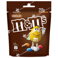 Kẹo Socola Sữa M&M's Milk Chocolate Candy Pouch, Gói 250g