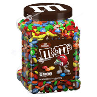Kẹo Socola Sữa M&M's Pantry Size Milk Chocolate Candy, Plastic Jar, Hộp 1757.7g (3 Lb. 14 Oz.) 62 Oz.