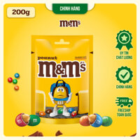 Kẹo Socola Sữa Peanut M&M Gói 90G  - Kẹo Socola Nhân Đậu Phộng