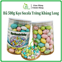 Kẹo Socola Trứng Khủng Long Hũ Pet 500gr Candy  Sunny Food