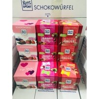 Kẹo Socola Viên Hỗn hợp Ritter Sport Choco Cubes 176g