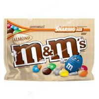 Kẹo Socola Với Hạnh Nhân M&M'S Almond Chocolate Candy, Sharing Size, Túi 263.7g (9.30 Oz.)