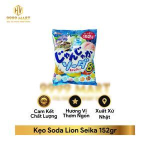 Kẹo soda trái cây Lion 8 vị nhật 152gr