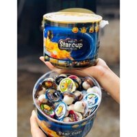 Kẹo Starcup Socola + bánh quy 100 cái (12 hộp/T)