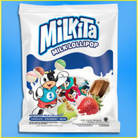 Kẹo Sữa 50 Que Milkita Vị Hỗn Hợp (Gói 450g)