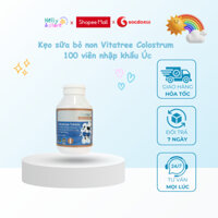 Kẹo sữa bò non Vitatree Colostrum nhập khẩu Úc hỗ trợ tăng đề kháng và hệ miễn dịch cho bé từ 2 tuổi