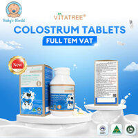Kẹo Sữa Bò Non Vitatree Colostrum 100 viên, Tăng Đề Kháng, Miễn Dịch Cho Bé, Nhập Khẩu Úc