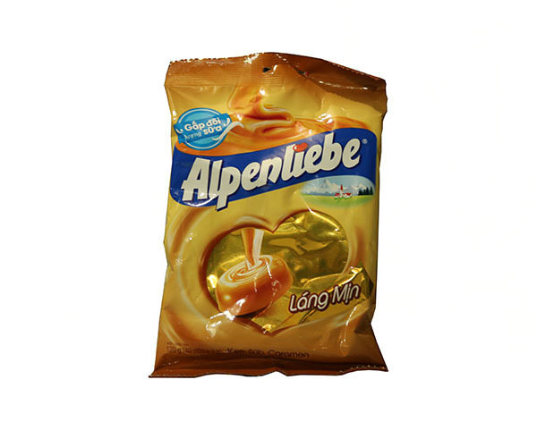 Kẹo Sữa Caramen Alpenliebe Gói 120g