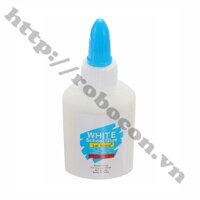 KEO SỮA DÁN GỖ, VẢI, GIẤY WHITE SCHOOL 40ML