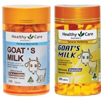 Kẹo Sữa Dê Cô Đặc Dạng Viên Goat Milk Healthy Care Úc