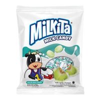 Kẹo Sữa Dưa Lưới, Melon Milk Candy, 30 Viên (84g) - MILKITA