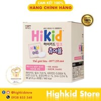 Kẹo sữa Hikid Hàn Quốc dạng viên ngậm hỗ trợ tăng chiều cao cho bé - Hộp 60 viên