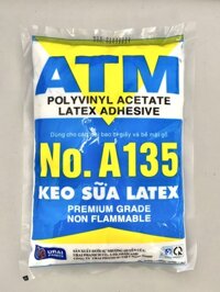 Keo sữa LATEX No.A135 ATM keo sữa latex keo sữa keo sữa atm keo dán gỗ keo sữa dán gỗ keo sữa dán giấy keo atm keo sữa dán tường keo dán gỗ công nghiệp keo sua keo dan go keo dính gỗ keo dán gỗ siêu chắc keo latex