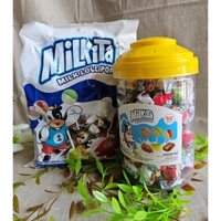 Kẹo Sữa Milkita Vị Hỗn Hợp hủ/bịch 450g