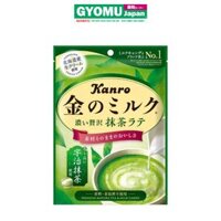Kẹo Sữa Trà xanh Kanro golden Milk Candy - Rich Luxury Matcha Latte (Premium Matcha Milk Candy) 70G T60