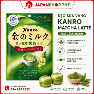 Kẹo sữa trà xanh Matcha Kanro 70g
