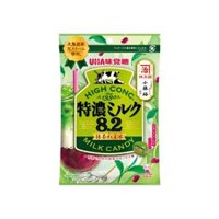 Kẹo sữa vị đậu đỏ matcha UHA Mikakuto Extra Rich Milk 8.2 Matcha Red Bean Ice Milk Candy 70g