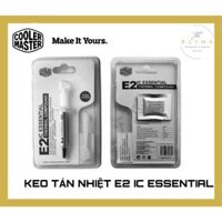 Keo tản nhiệt Cooler Master E2 IC Essential 1.5ml - Hiệu năng tốt, Không gây ăn mòn chập mạch, Keo lâu khô