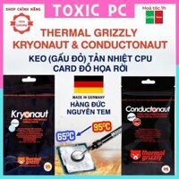 Keo tản nhiệt CPU Thermal Grizzly Conductonaut kim loại lỏng - Kem tản nhiệt Kryonaut Làm Mát Cpu | Gpu - Keo gấu