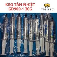 Keo Tản Nhiệt GD900-1 GD900 30g hiệu suất dẫn nhiệt 6.0W/m.K dùng cho máy tính, laptop, điện thoại