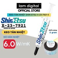 Keo Tản Nhiệt SHIN-ETSU X-23-7921-5 Dành Cho CPU, GPU Máy Tính - Kem Tản Nhiệt Chính Hãng Nhật Bản